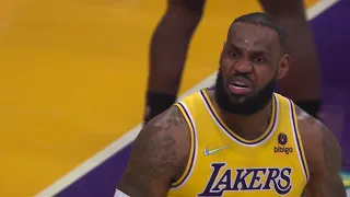 LEBRON ISN'T HUMAN! Los Angeles Lakers vs Sacremento Kings Final Minutes! 2021 NBA Season