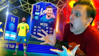 МНЕ ВЫПАЛ ТОТИ МЕССИ 98 В FIFA 22!