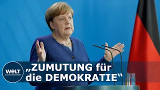 WELT DOKUMENT: Angela Merkel rechtfertigt nötige Corona-Einschränkungen