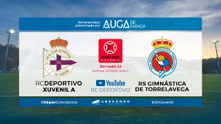 DÉPOR - GIMNÁSTICA DE TORRELAVEGA | División de Honor Xuvenil 22-23 | Patrocinado por Auga de Parada