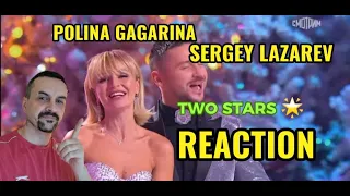 POLINA GAGARINA Полина Гагарина и Сергей Лазарев -- Две звёзды REACTION