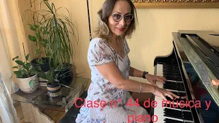 Clase n° 44 de música y piano