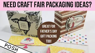 TIME TO PREP FOR CHRISTMAS CRAFT FAIRS 2020 / TWO QUICK AND EASY CRAFT FAIR Packaging Ideas!