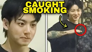 BTS Jungkook caught smoking in LA #kpop