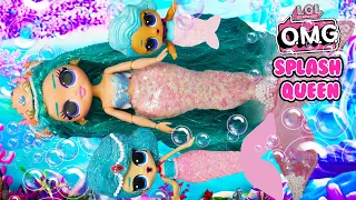 LOL OMG Mermaid Makeover DIY Splash Queen Big Sister OMG Fashion Doll