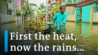 Worst floods in 20 years in parts of Bangladesh and India | DW News