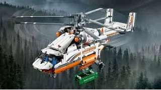 Lego Technic 42052 Heavy Lift Helicopter Unboxing