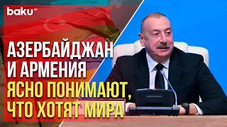 Президент Ильхам Алиев о восстановлении суверенитета и мирных переговорах с Арменией