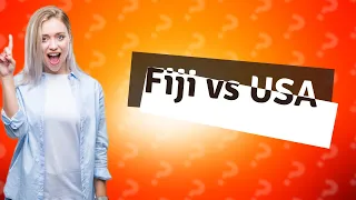 Is Fiji more expensive than the USA?