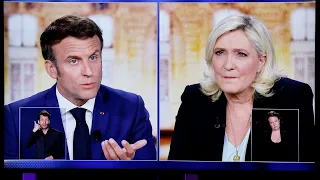 TV-Duell: Macron und Le Pen greifen sich kurz vor Stichwahl heftig an | AFP