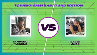 Le Salaoui vs Le Jadidi | Rabat EMSI Chess Tournament 2nd Edition