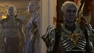 Baldur's Gate 3: Minthara Drow Twins Reaction [Custom Male]