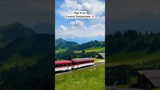 Do you know that Rigi train was the first mountain railway in Europe?