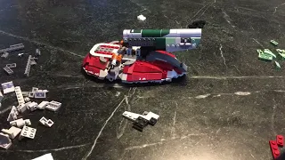 LEGO Star Wars Boba Fett’s Starship (75312) Timelapse