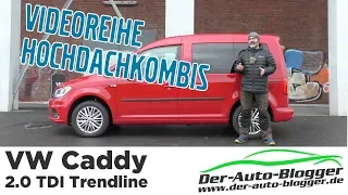 VW Caddy 2.0 TDI -  Test, Review und Fahrbericht / Testdrive
