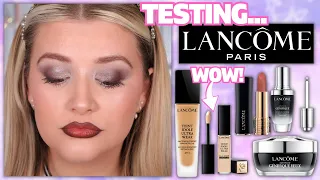 TESTING LANCOME MAKEUP & SKINCARE! | Luce Stephenson