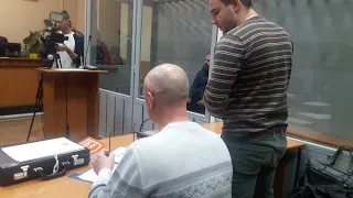 Захист "Академічного вбивці"  в суді Вінниці  2 січня 2019 р.