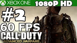 Call of Duty Advanced Warfare Walkthrough Part 2 Gameplay 60 FPS Let's Play Xbox One Review 1080p