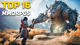 Top 16 Best MMORPGS To Play in 2024