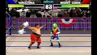 WWF WrestleMania : The Arcade Game Yokozuna Full GamePlay Intercontinental Championship