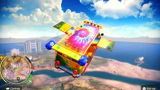 Flying Tricks With The Doors Of Rainbow Van | Off The Road Unleashed Nintendo Switch Gameplay HD