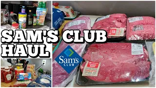 $250 Sam's Club Haul