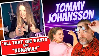 First Time Reaction to "All that she wants" and "Runaway" by TOMMY JOHANSSON