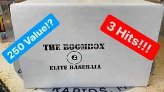 The Original Boombox Elite Baseball Box! September ** 3 Hits! **