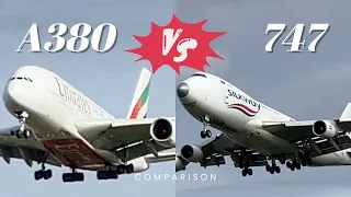 WHICH IS BETTER?! | Airbus A380 VS Boeing 747