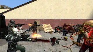 #2 zombie vs combine garry mod