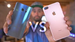 iPhone 7 Plus vs Galaxy Note 7!