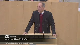 Johannes Hübner - COVID-19-Begleitgesetze im Justizbereich - 21.12.2022