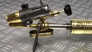 Restoration of 19s old rusty mini flame thrower and clean it after many years | #restorationvideos