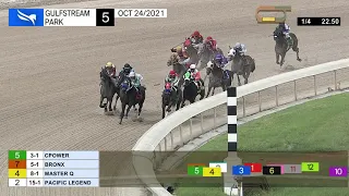 Gulfstream Park October 24, 2021 Race 5