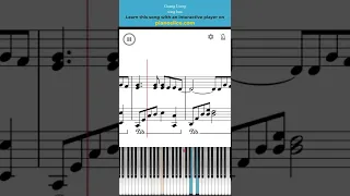 ✅🎹 How to play TONG HUA - GUANG LIANG  Piano Tutorial + Sheet Music