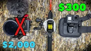 START A FISHING CHANNEL USING ONLY A GoPro!! (Beginner & Expert Vlog Tips)