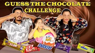 CHOCOLATE CHALLENGE I GUESS THE CHOCOLATE CHALLENGE