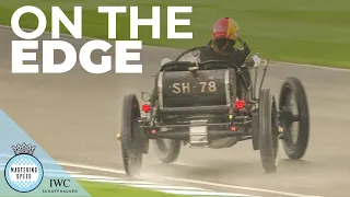 Epic pre-war wet car control in sliding lap | Goodwood 78th Members' Meeting