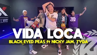 VIDA LOCA by Black Eyed Peas ft Nicky Jam, Tyga | Zumba | Latin Pop | TML Crew Fritz Tibay