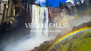 Unforgettable experience | Hiking to Vernal Fall through Mist Trail, Yosemite National Park