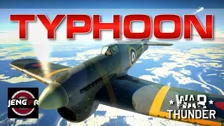 War Thunder Realistic: Typhoon Mk Ia [Unforgiving Bitch!]