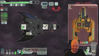 FTL Hard mode, NO pause, Random Ship Streaks! Stealth A, 10th run