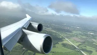 Take Off Hamburg (HAM/EDDH) - Lufthansa - Boeing 747-400 - D-ABTK - RWY 33