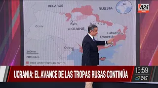 🔴Invasión de Ucrania: el avance de las tropas rusas continúa I A24