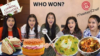 The MASTERCHEF CHALLENGE With @DingDongGirls | Who Won ? Cooking Challenge