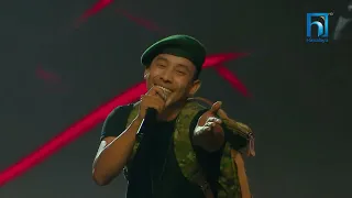 Rewash Gurung "Are Kya Naam " | LIVE - The Voice of Nepal Season 4 – 2022