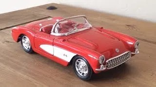 Review: 1:24 1957 Chevrolet Corvette by Welly - The Model Garage