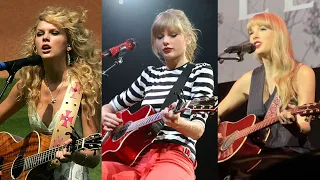 Taylor Swift - Live Vocal Evolution (2002-2022)