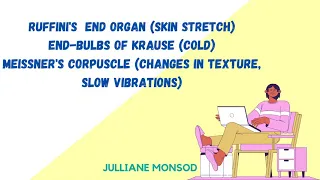 Monsod (Ruffini's End Organ, End-Bulbs of Krause, and Meissner's Corpuscle) - Physio Psych