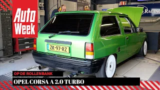 Opel Corsa A 2.0 Turbo (1991) - Dynamometer test